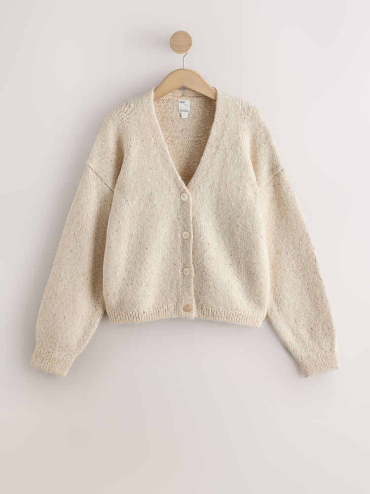 Ecru Neppy Cardigan - Image 1 of 3