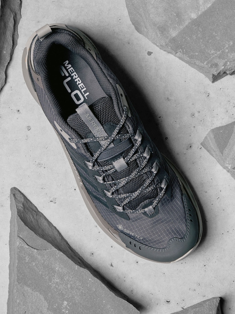 Merrell Grey Trainers - Image 4 of 8