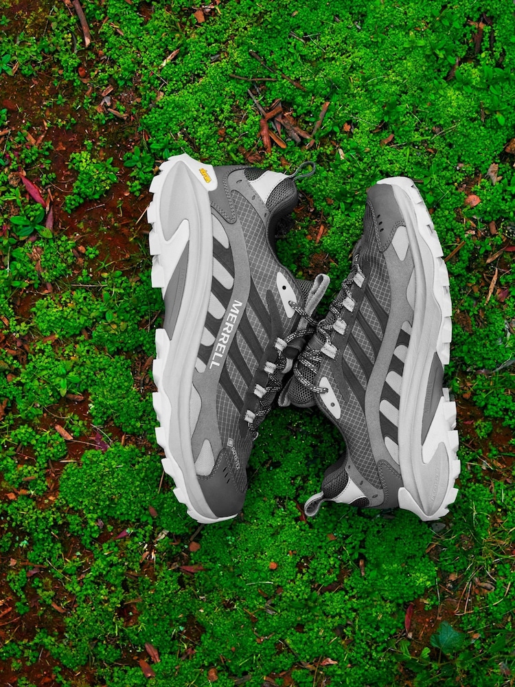 Merrell Grey Trainers - Image 5 of 8