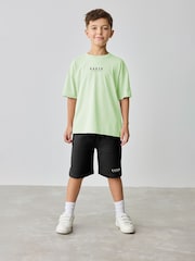 Baker by Ted Baker Oversized 100% Cotton T-Shirt And Shorts Set - Image 2 of 12