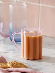Pink Ottile Glass Mug - Image 1 of 3
