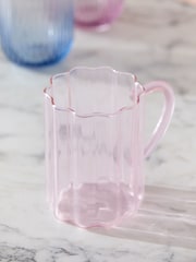 Pink Ottile Glass Mug - Image 2 of 3