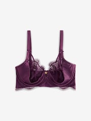 Boux Avenue Пурпурный кружевной бюстгальтер-балконет Tiana - Изображение 4 из 4