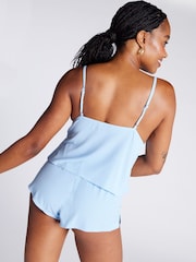 Blau - Boux Avenue Modal- und Spitzen-Cami-Set - Bild 3 von 5