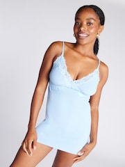Boux Avenue Modal And Lace Chemise - Image 1 of 4