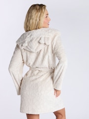 Boux Avenue Cosy Heart Short Dressing Gown - Image 2 of 6