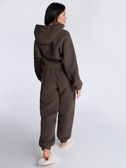 Boux Avenue Cosy Borg Hoodie and Joggers Lounge Set - Image 2 of 5