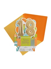 Hallmark Green 18th Birthday Card 3D Pop-Up Paper Wonder Design - Image 3 of 4