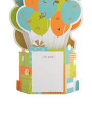 Hallmark Green 18th Birthday Card 3D Pop-Up Paper Wonder Design - Image 4 of 4