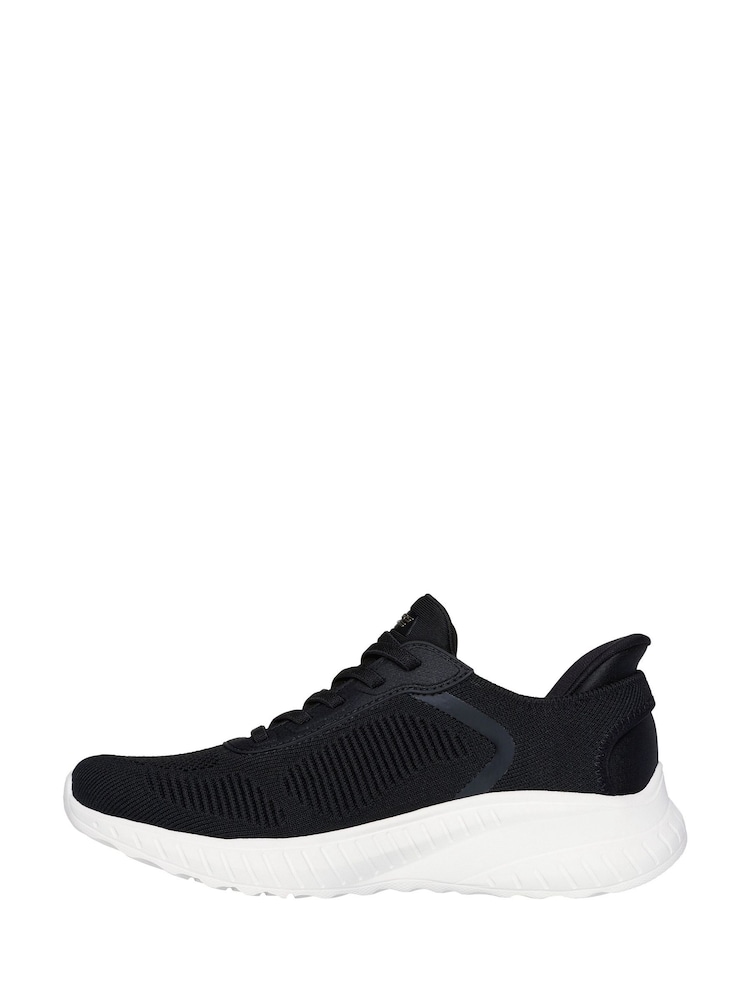 Skechers Black Bobs Squad Chaos Current Muse Trainers - Image 2 of 5 Skechers Black Bobs Squad Chaos Current Muse Trainers - Image 2 of 5