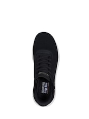 Skechers Black Bobs Squad Chaos Current Muse Trainers - Image 4 of 5