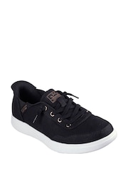 Skechers Black Skip Cute B Sweet Trainers - Image 2 of 3