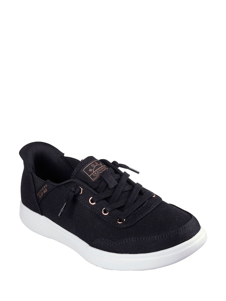 Skechers Black Skip Cute B Sweet Trainers - Image 2 of 3