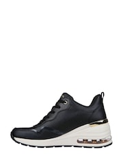 Skechers Black Million Hotter Air Trainers - Image 2 of 5