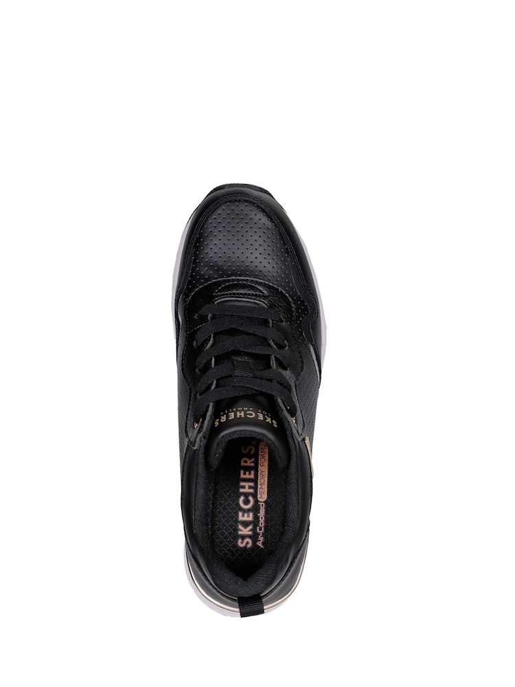 Skechers Black Million Hotter Air Trainers - Image 5 of 5 Skechers Black Million Hotter Air Trainers - Image 5 of 5