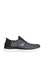 Fondo negro - Skechers Pink Womens Slip In Summits Dazzling Haze Trainers - Imagen 1 de 3