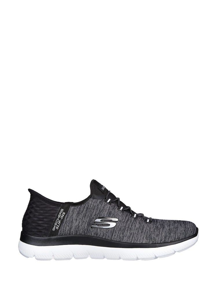 Fondo negro - Skechers Pink Womens Slip In Summits Dazzling Haze Trainers - Imagen 1 de 3