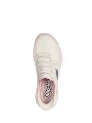 Skechers Natural Womens Slip In Summits Dazzling Haze Trainers - Image 3 of 3