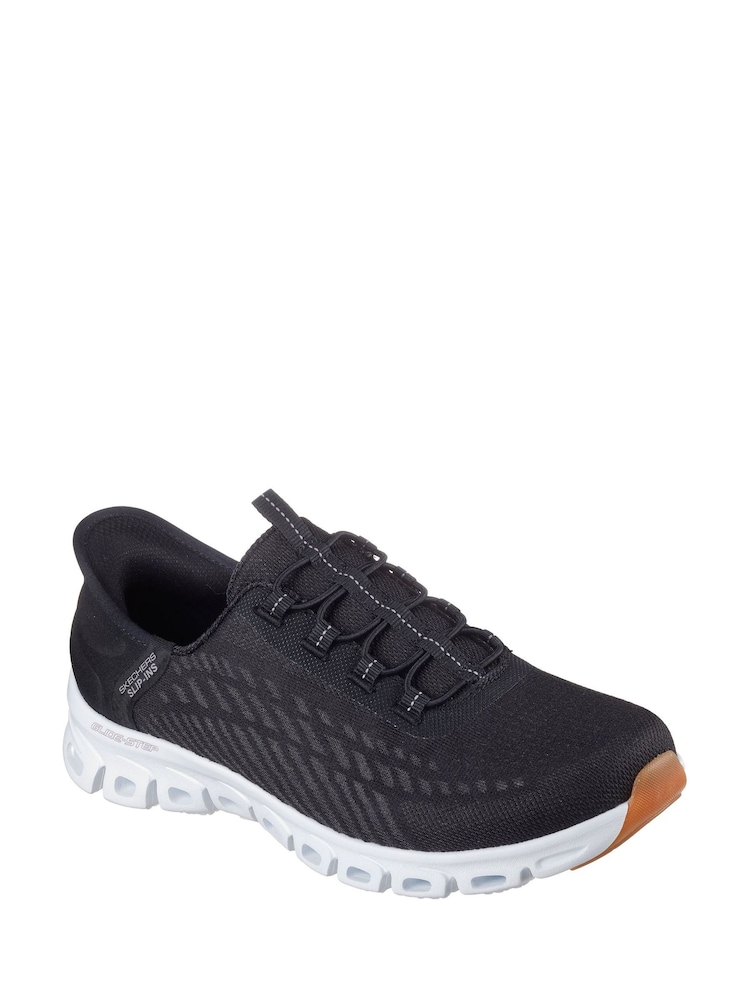 Negro - Skechers Glide Step Tranquility Trainers - Imagen 2 de 3