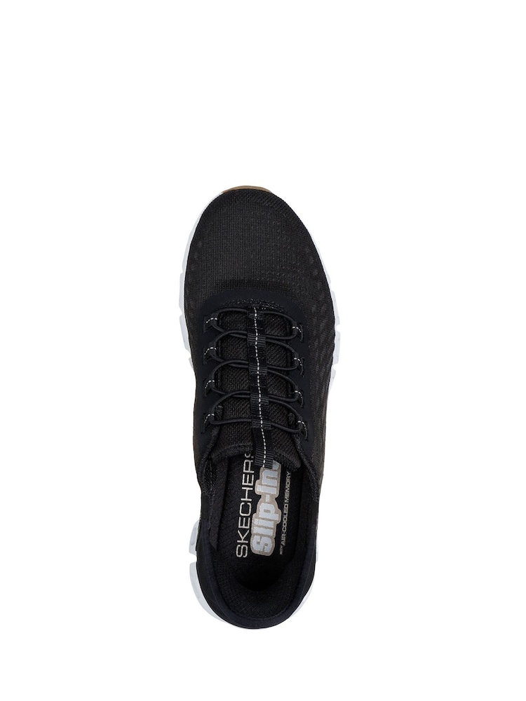 Negro - Skechers Glide Step Tranquility Trainers - Imagen 3 de 3