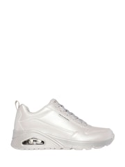 Skechers White Uno Galactic Gal Trainers - Image 1 of 5