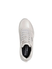 Skechers White Uno Galactic Gal Trainers - Image 4 of 5