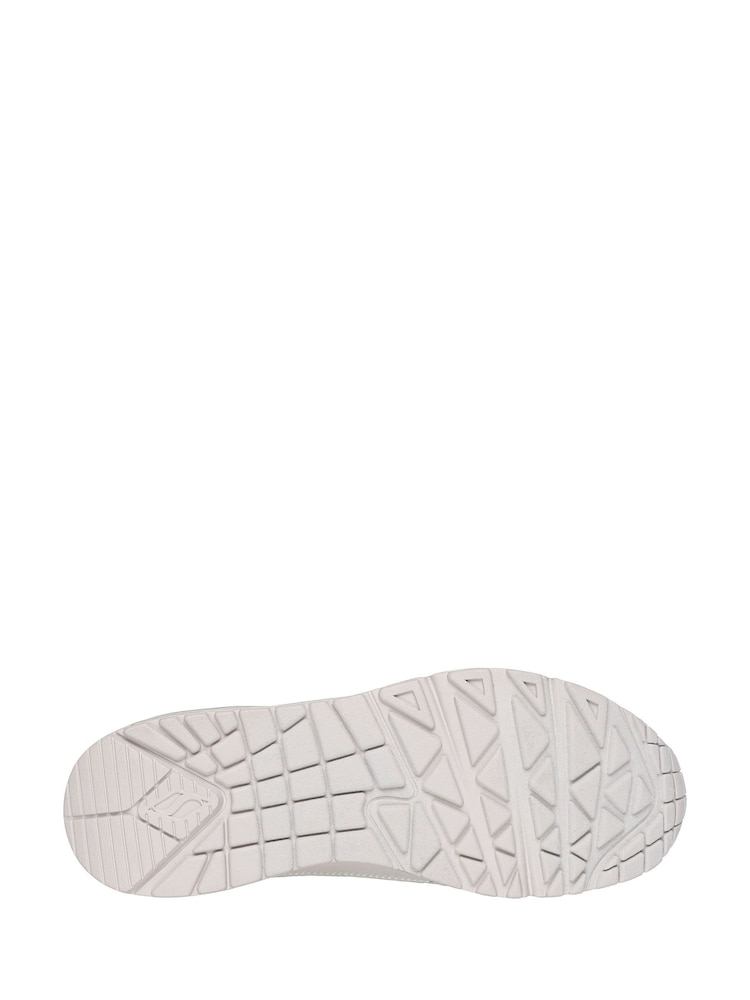 Skechers White Uno Galactic Gal Trainers - Image 5 of 5