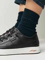 Poliuretano negro  - Zapatillas de deporte de mujer Arch Fit Arcade de Skechers - Imagen 3 de 4
