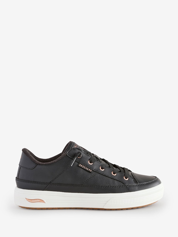 Poliuretano negro  - Zapatillas de deporte de mujer Arch Fit Arcade de Skechers - Imagen 4 de 4
