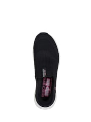 Skechers Black Black Glide-step Pro Everyday Citizen Slip In Trainers - Image 4 of 5