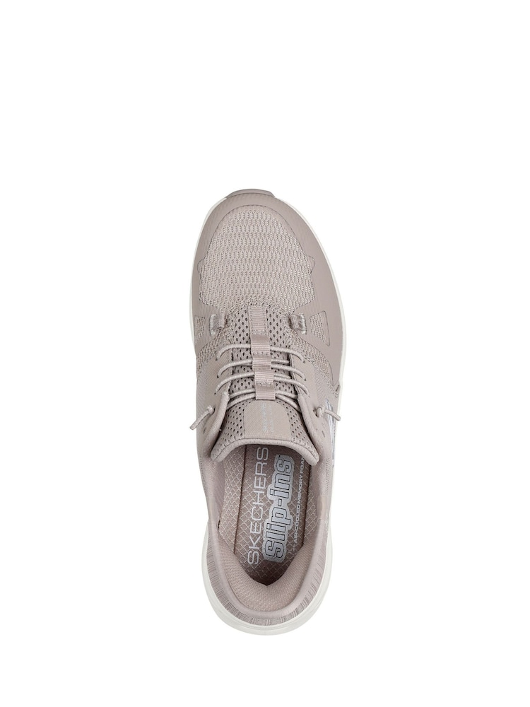 Grå - Skechers Glide-Step Pro Slip In joggesko - Image 6 of 7
