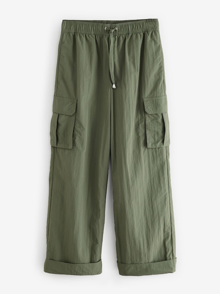 Khaki Green Cargo Trousers - Image 1 of 5
