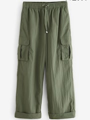 Khaki Green Cargo Trousers - Image 2 of 5