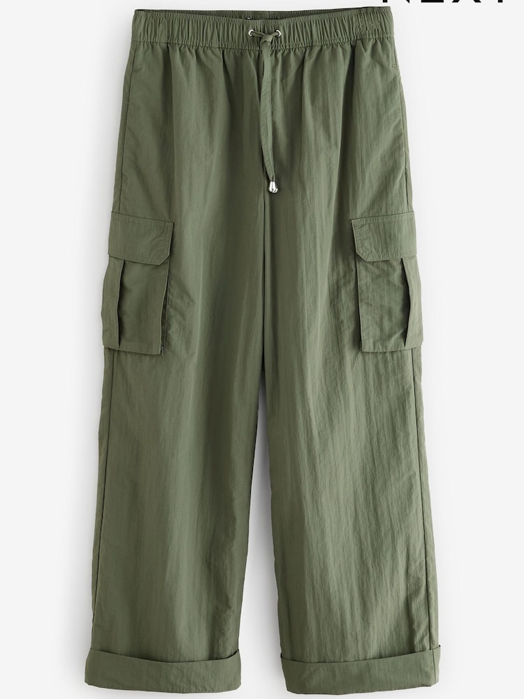 Khaki Green Cargo Trousers - Image 2 of 5