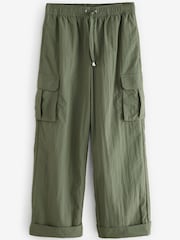 Khaki Green Cargo Trousers - Image 3 of 5