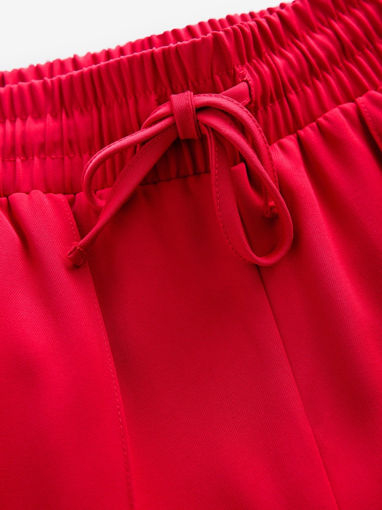Red Side Stripe Track Trousers - Image 7 of 8