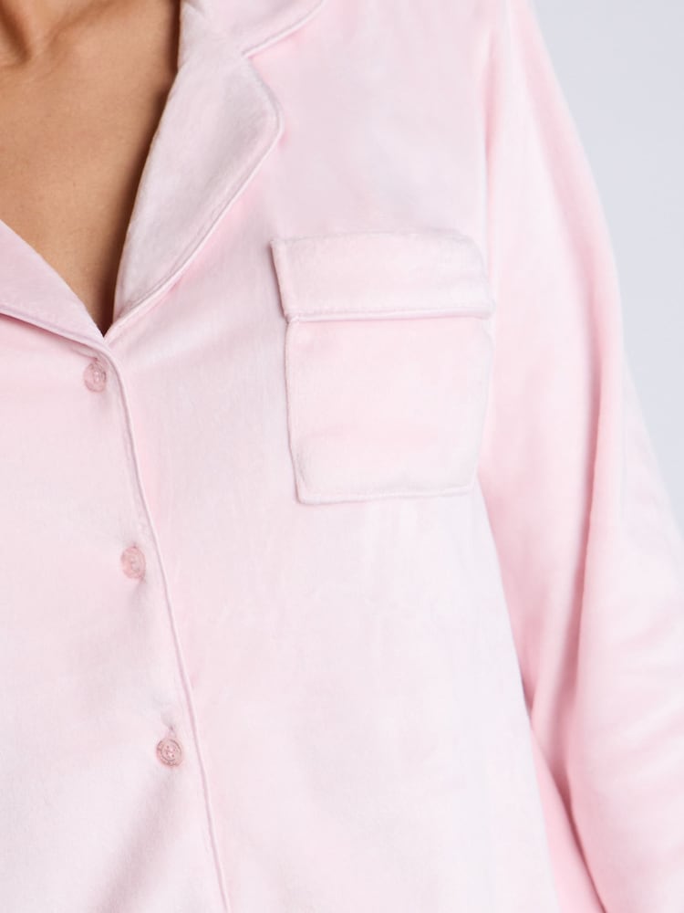 Boux Avenue Cosy Velour Pyjamas Set - Image 5 of 5