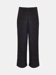 Whistles Eva Sparkle Cropped Black Trousers - Image 5 of 5