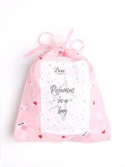 Boux Avenue Pink Dear Santa Fleece Pyjamas in a Bag - Image 2 of 7