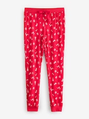 Boux Avenue Red Christmas Top and Leggings Pyjamas Set - Image 3 of 3