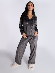 Boux Avenue Cosy Velour Pyjamas Set - Image 1 of 5