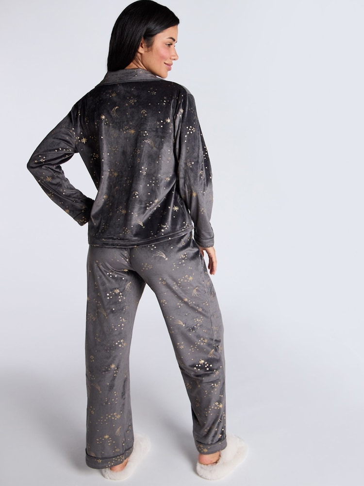 Boux Avenue Cosy Velour Pyjamas Set - Image 2 of 5