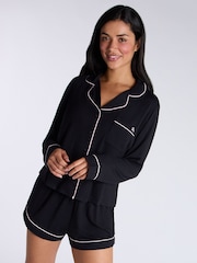 Boux Avenue Modal Long Sleeve Pyjama Short Set - Image 1 of 5