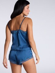 Boux Avenue Satin And Lace Trim Cami Pyjamas Set - Image 2 of 8