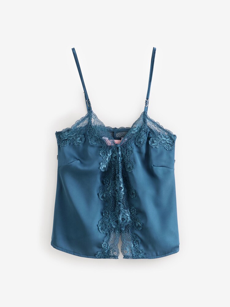 Boux Avenue Satin And Lace Trim Cami Pyjamas Set - Image 8 of 8 Boux Avenue Satin And Lace Trim Cami Pyjamas Set - Image 8 of 8