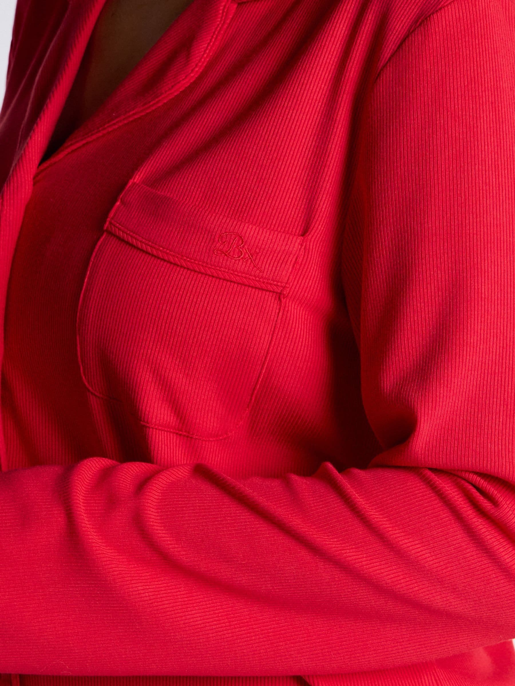 Buy Boux Avenue Red Modal Heart Long Pyjamas Set from Next Romania