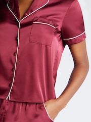 Boux Avenue Luxe Satin Short Pyjamas Set - Image 4 of 4