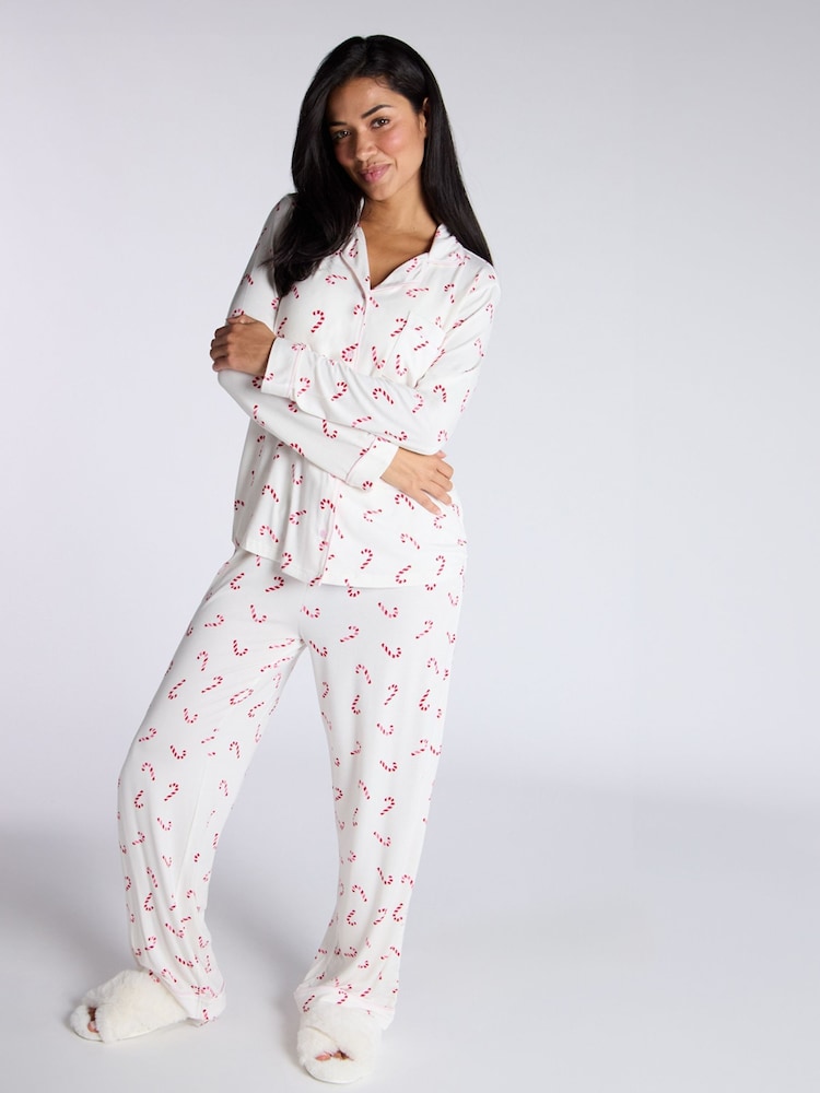 Boux Avenue Modal Long Pyjamas Set - Image 1 of 5