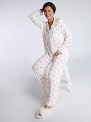 Boux Avenue Modal Long Pyjamas Set - Image 4 of 5