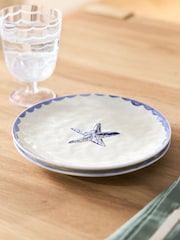 סט של 2 צלוחיות בצורת צדף - Image 2 of 4